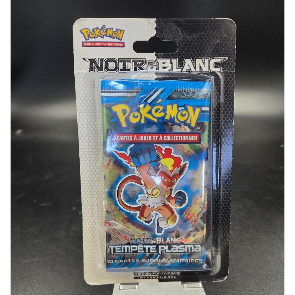 Pokemon TCG Black & White Plasma Storm Sealed Blister Pack French
